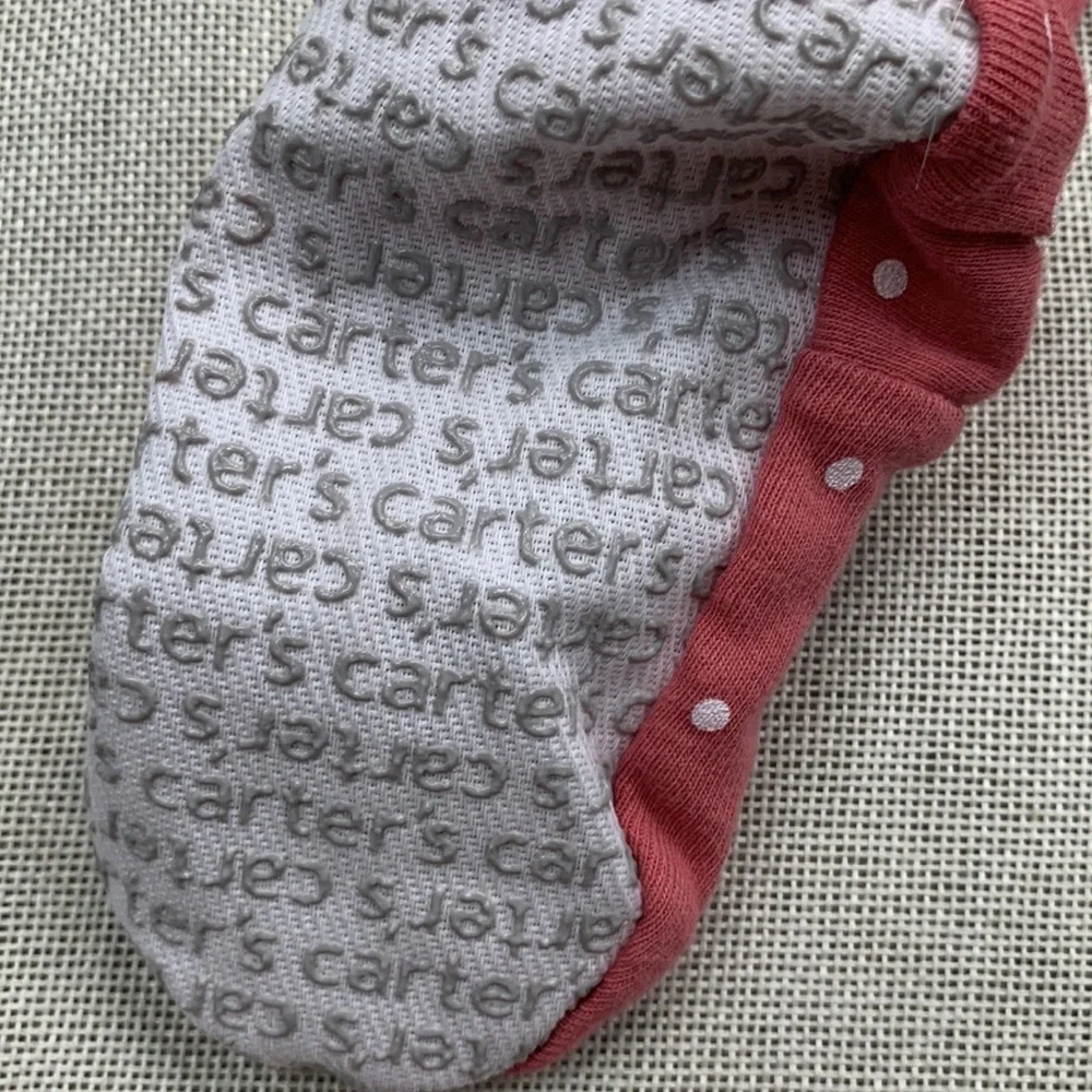 Carter's Baby Girls Long Sleeve Footed One Piece Pajama Size 24M